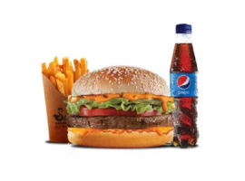 Salto Chapli Burger Combo For Rs.449/-